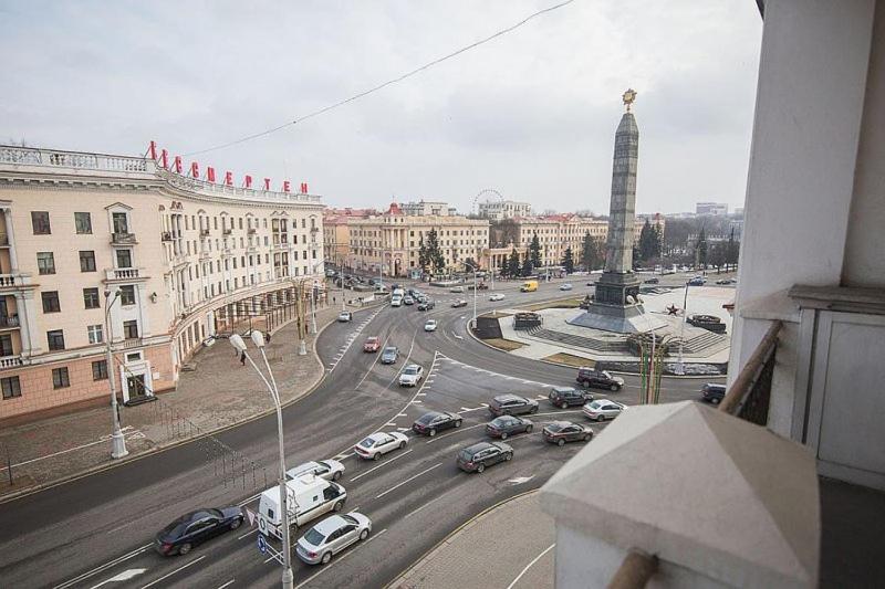 Апартаменты Площадь Победы Minsk Exterior foto