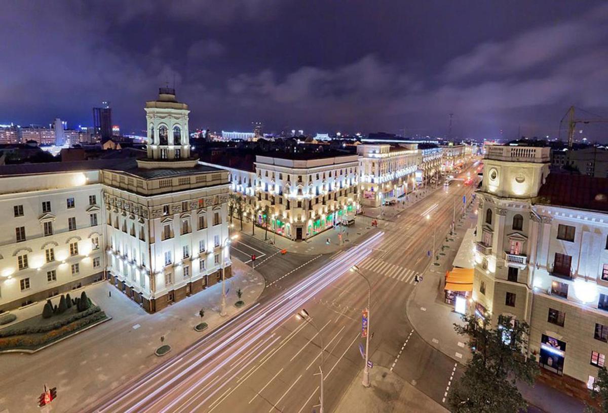 Апартаменты Площадь Победы Minsk Exterior foto